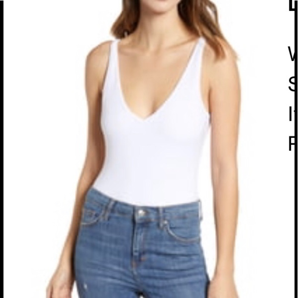 Leith Double-V bodysuit